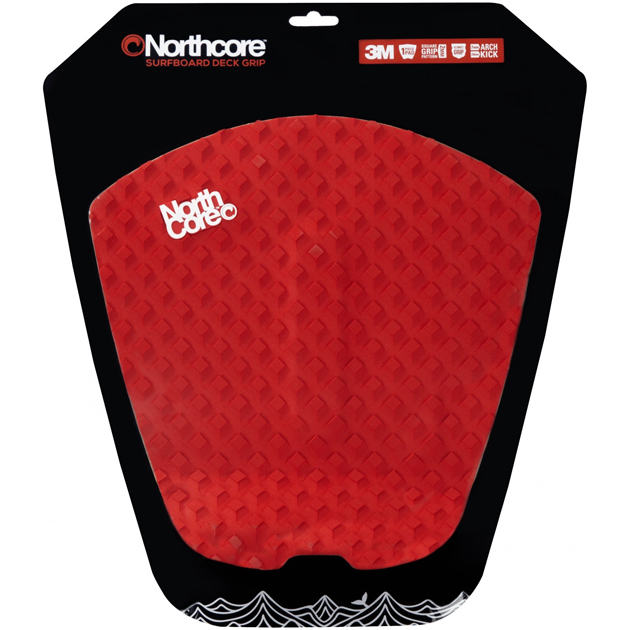 2025 Northcore Ultimate Grip Deck Pad NOCO63L - Red